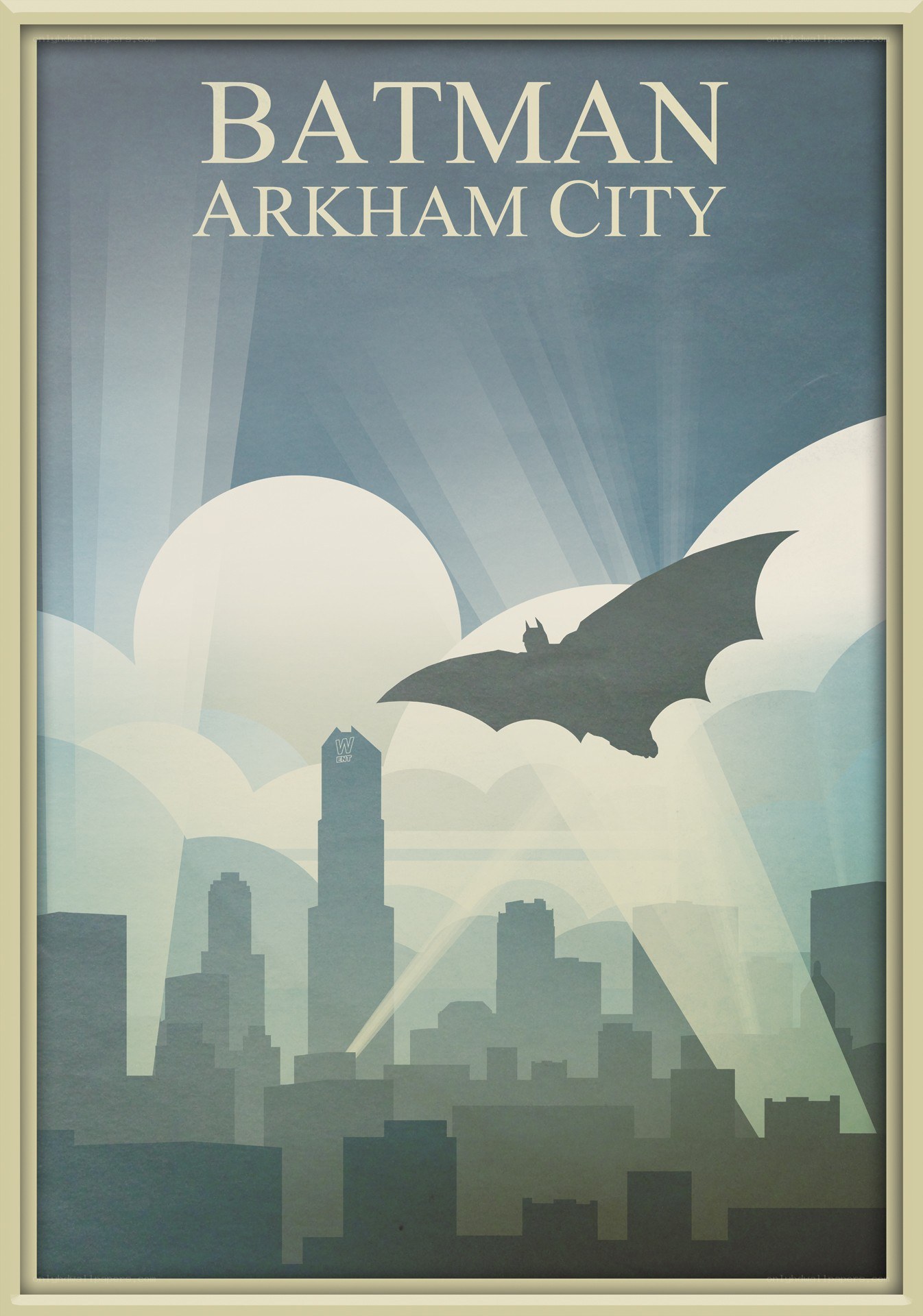 Batman Arkham City poster