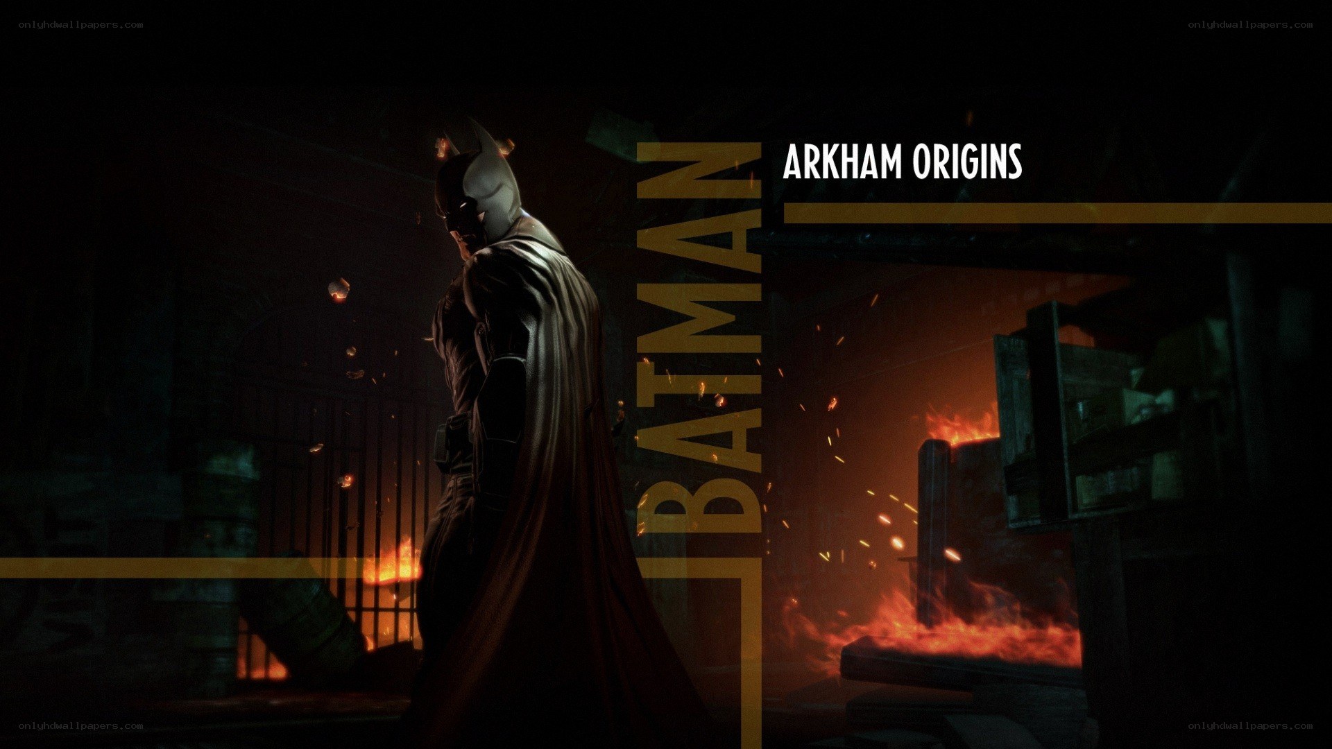 Batman Arkham Origins title screen