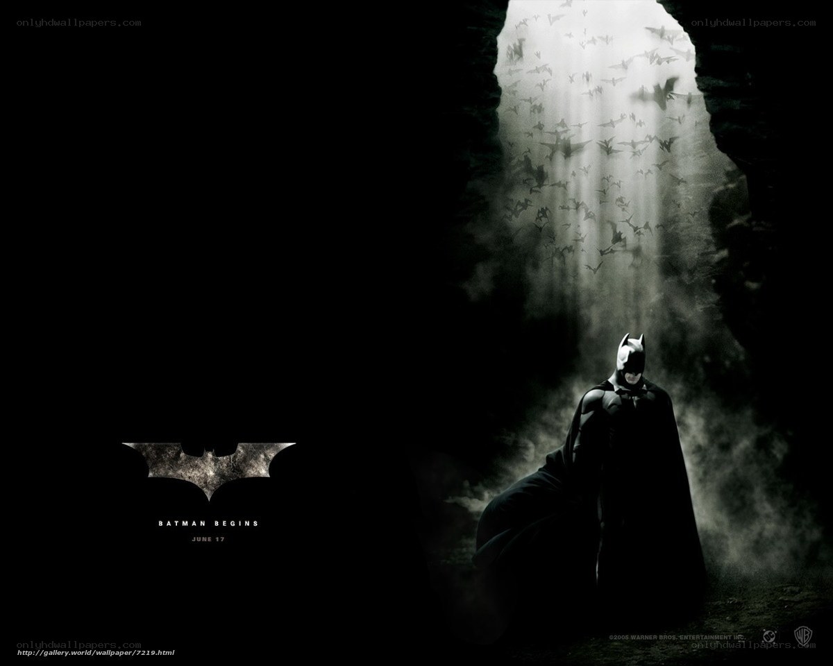Batman Begins movie poster