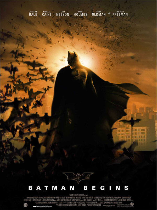 Batman Begins movie poster