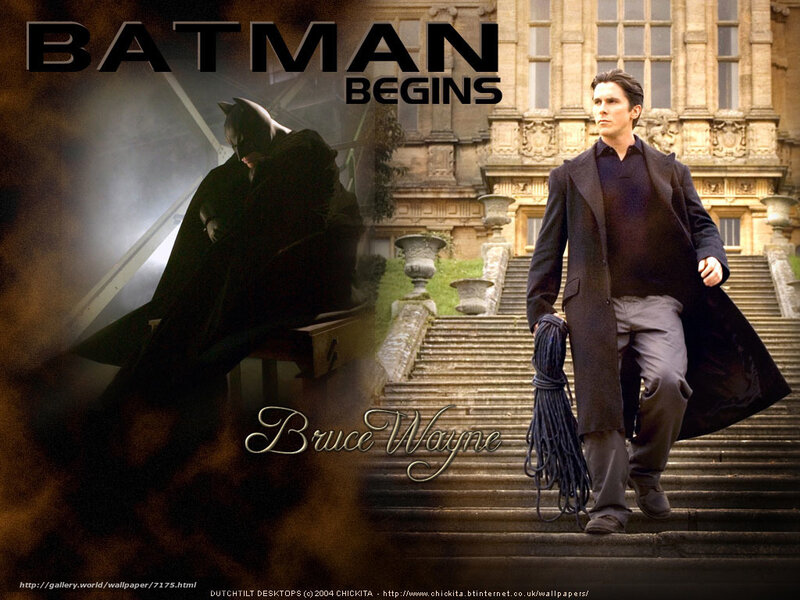 Batman Begins promotional art