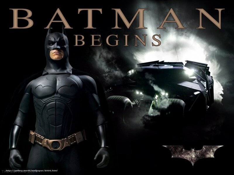 Batman Begins promotional art
