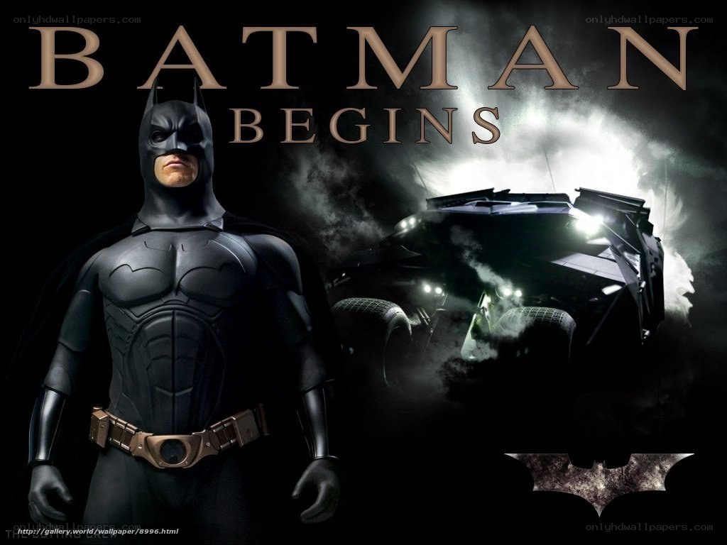 Batman Begins promotional art