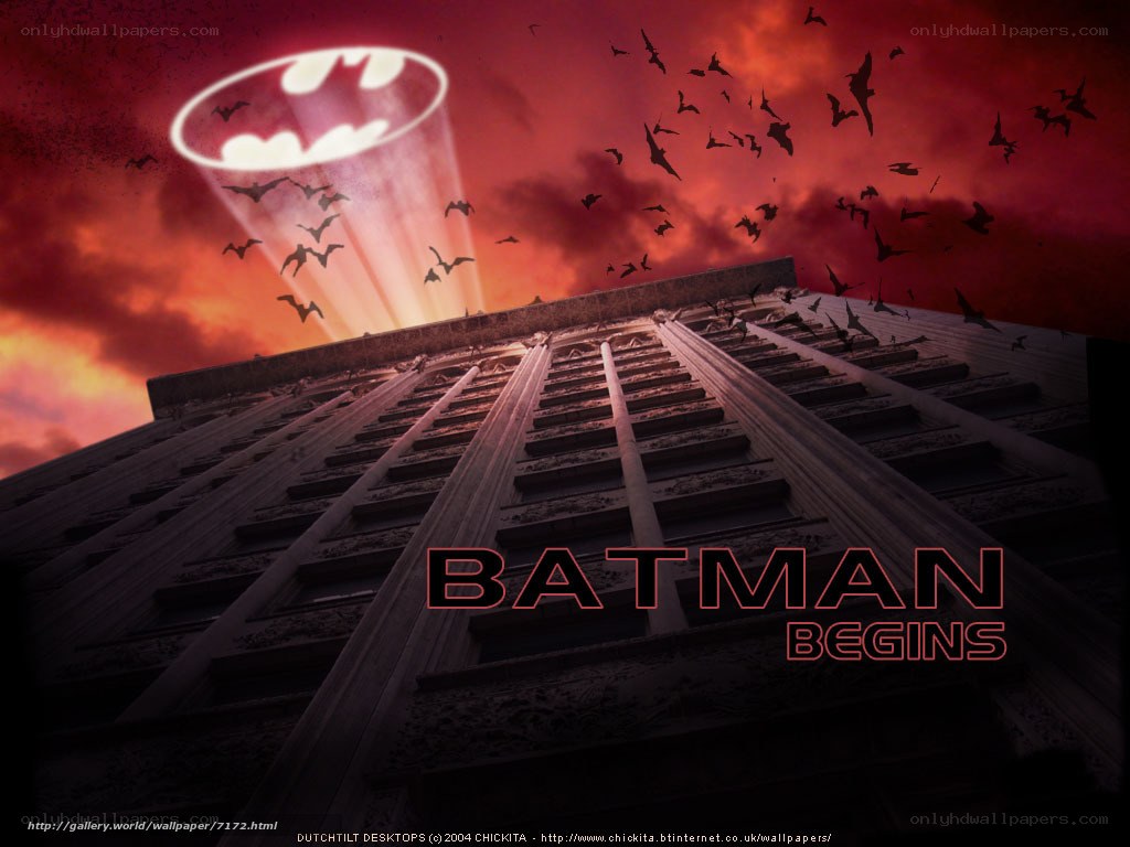 Batman Begins promotional art