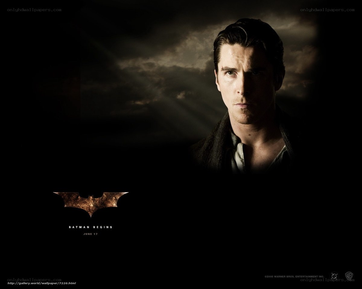 Batman Begins promotional poster
