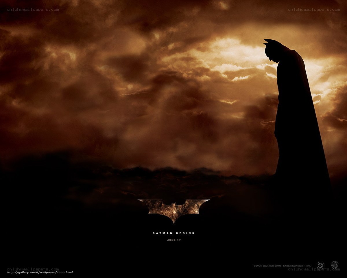 Batman Begins silhouette