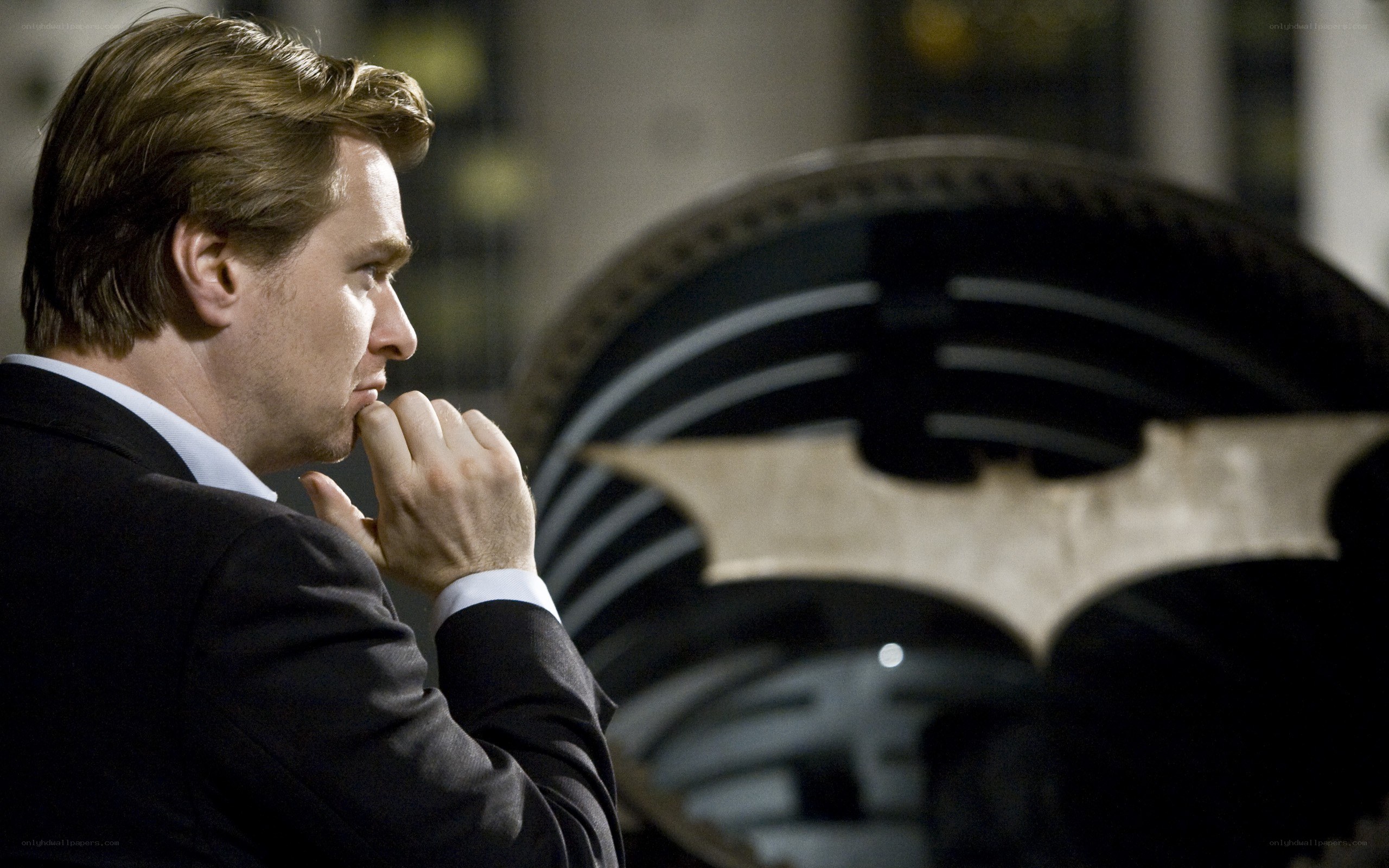Batman Begins still with Bruce Wayne
