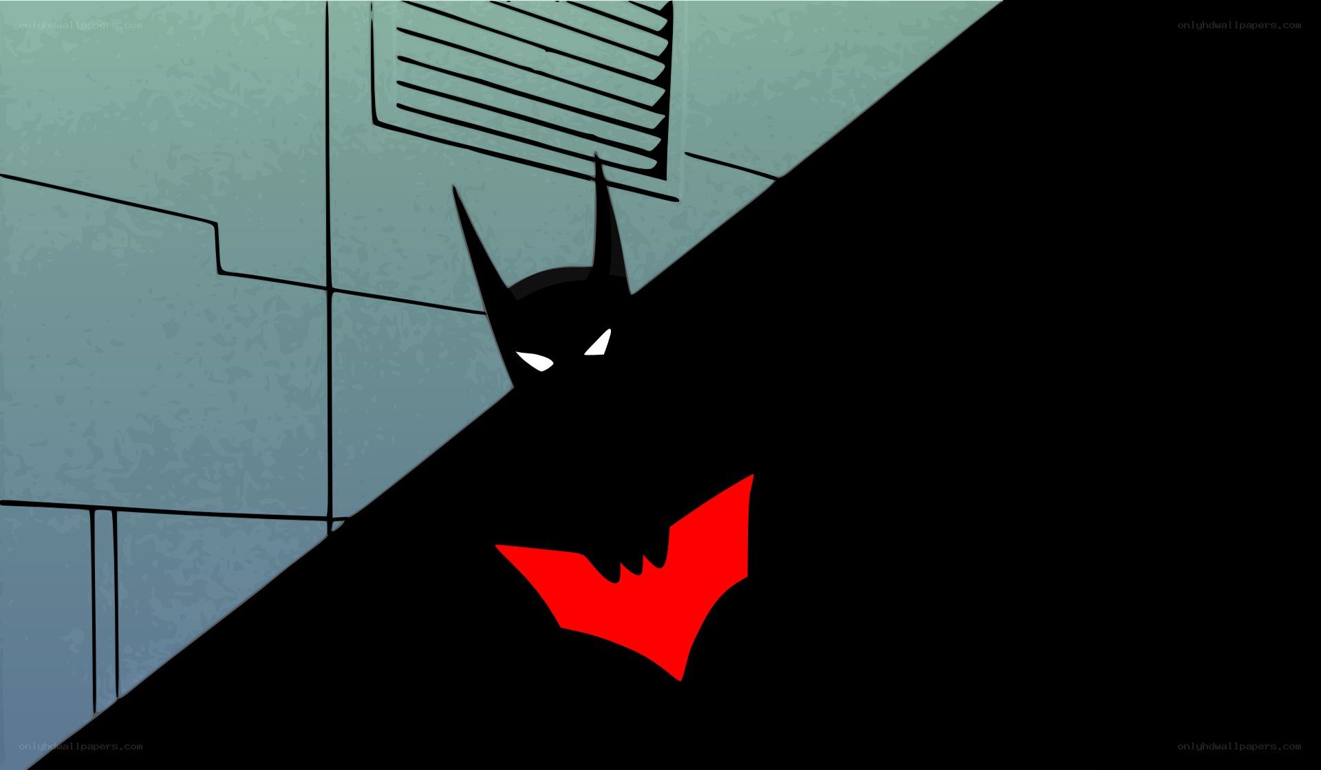 Batman Beyond in the shadows