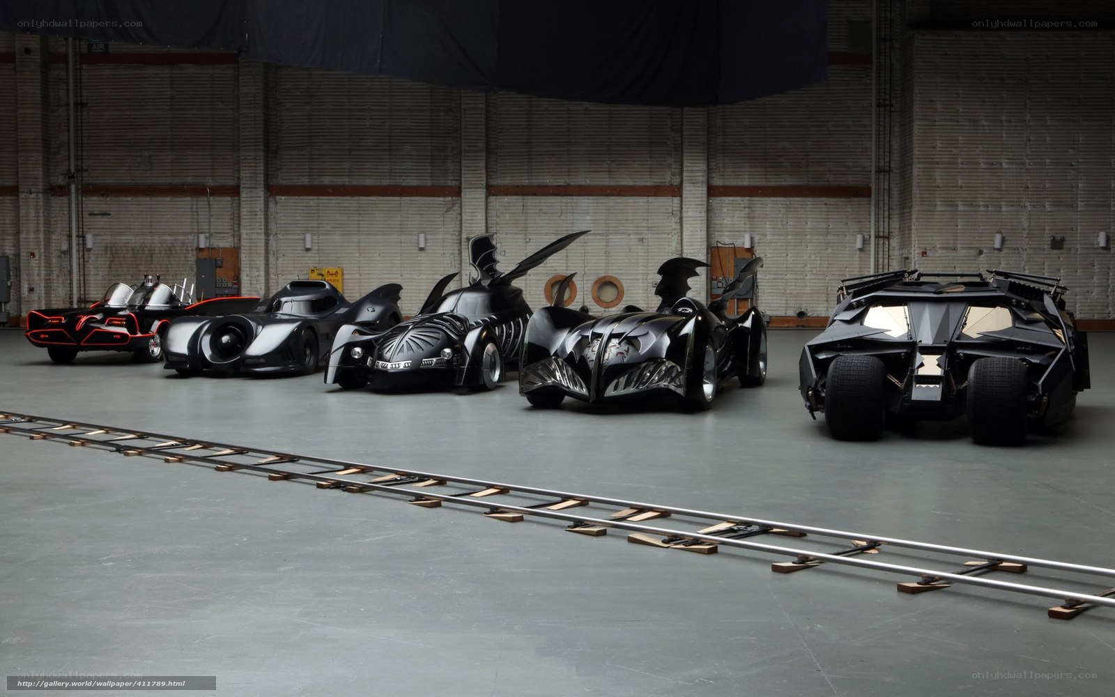 Batman car collection