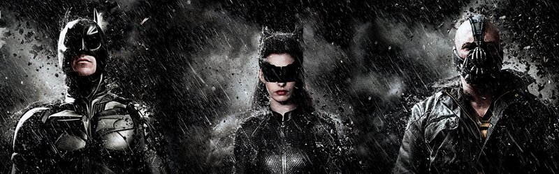 Batman Catwoman Bane — Black