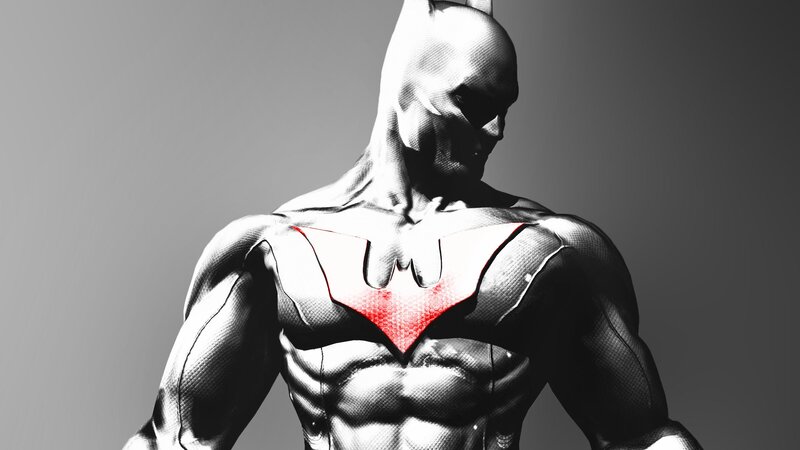 Batman Character — Black, Dramatic, Digital Art, Costume
