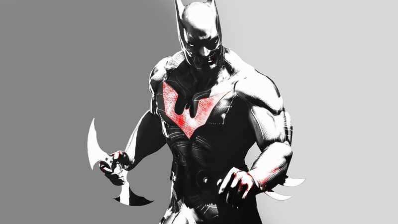 Batman Character — Black, Dramatic, Digital Art, Mask, Weapon