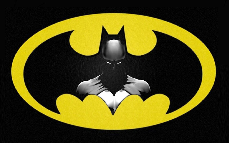 Batman Character — Black, Dramatic, Digital Art