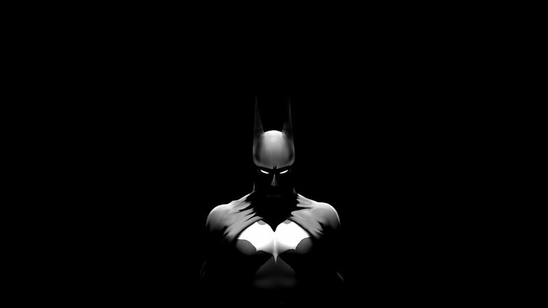 Batman Character — Black, Dramatic, Night, Digital Art, Costume