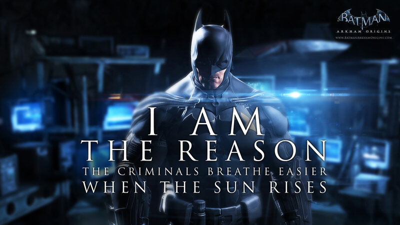 Batman Character — Blue, Dramatic, Digital Art