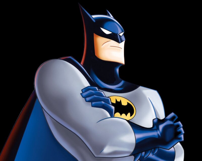 Batman Character — Blue, Serious