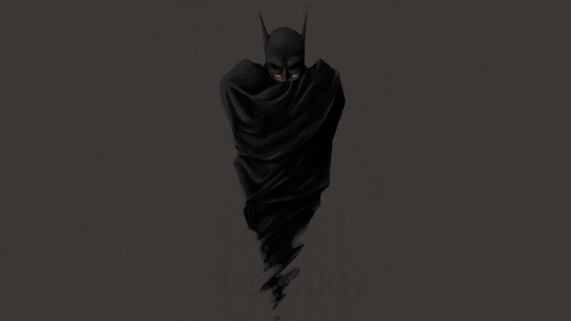 Batman character concept art