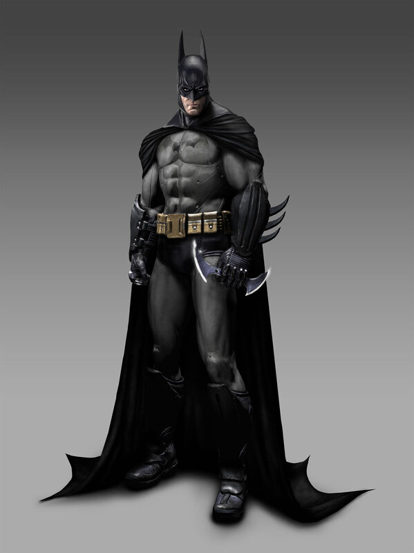 Batman character concept art