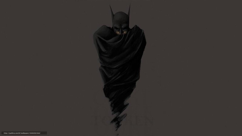 Batman character concept art