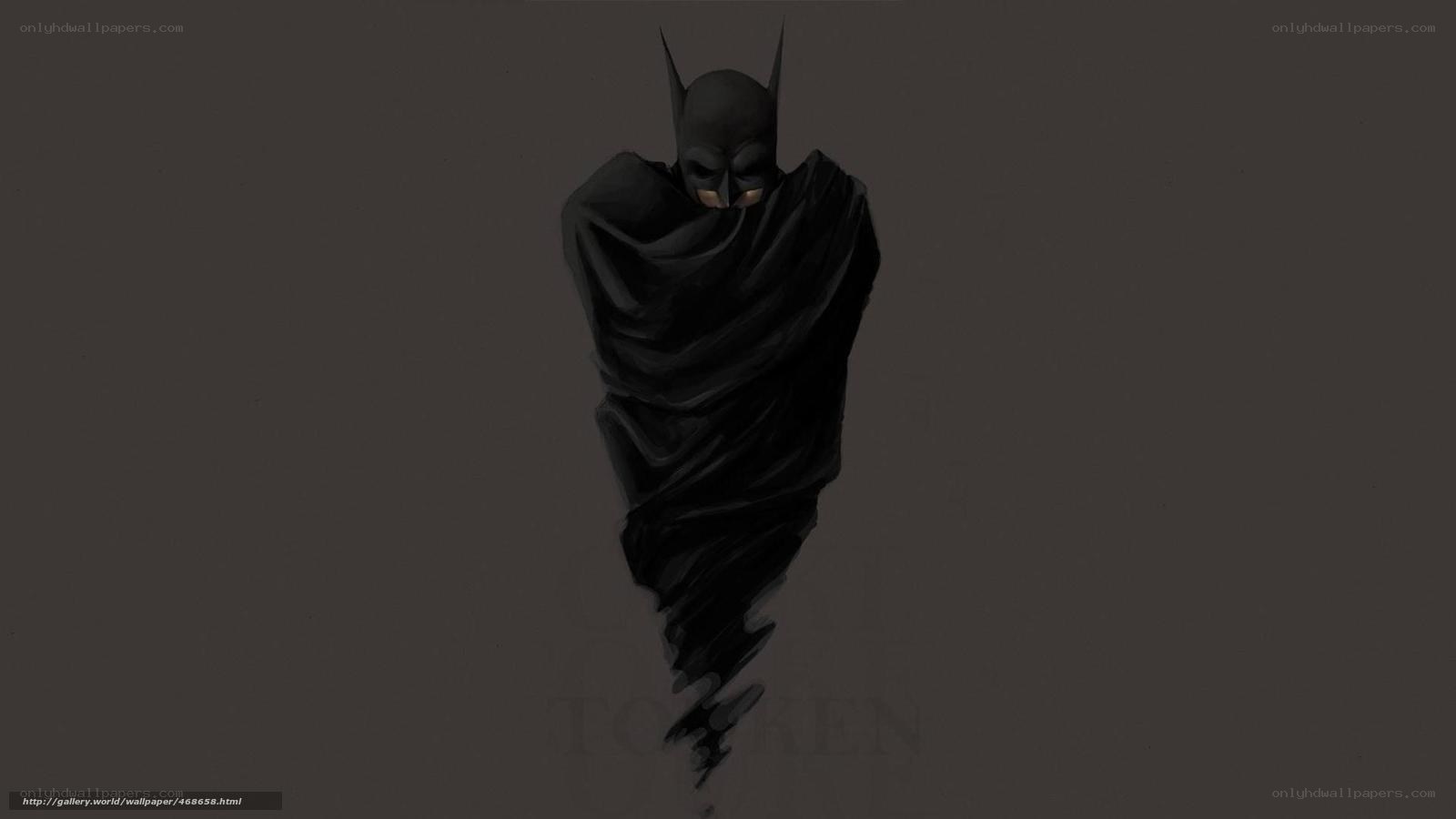 Batman character concept art