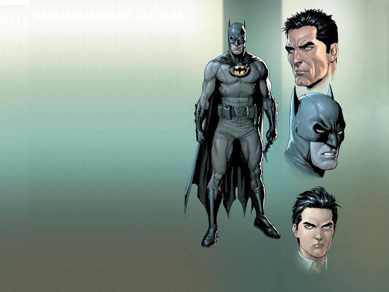 Batman Character Design — Gray