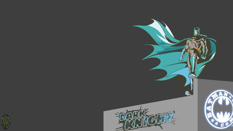 Batman Character — Gray, Dramatic