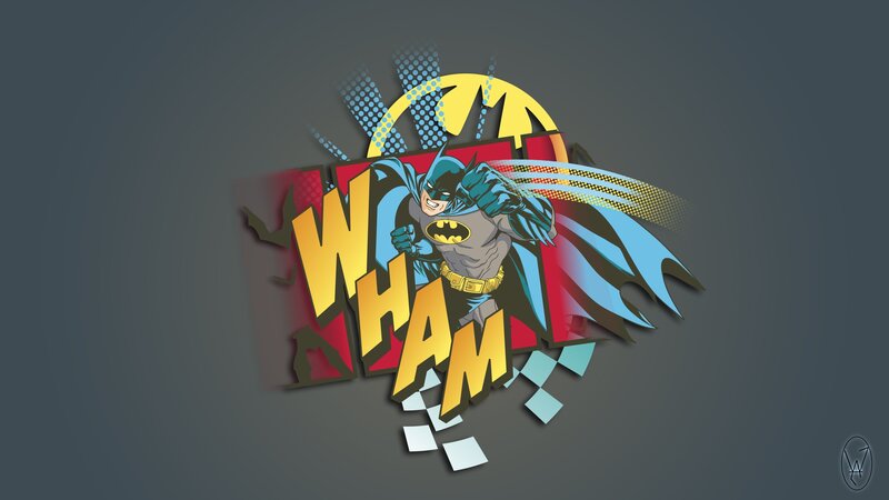 Batman Character — Gray, Dynamic