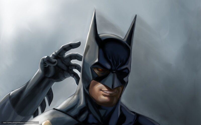 Batman Character — Gray