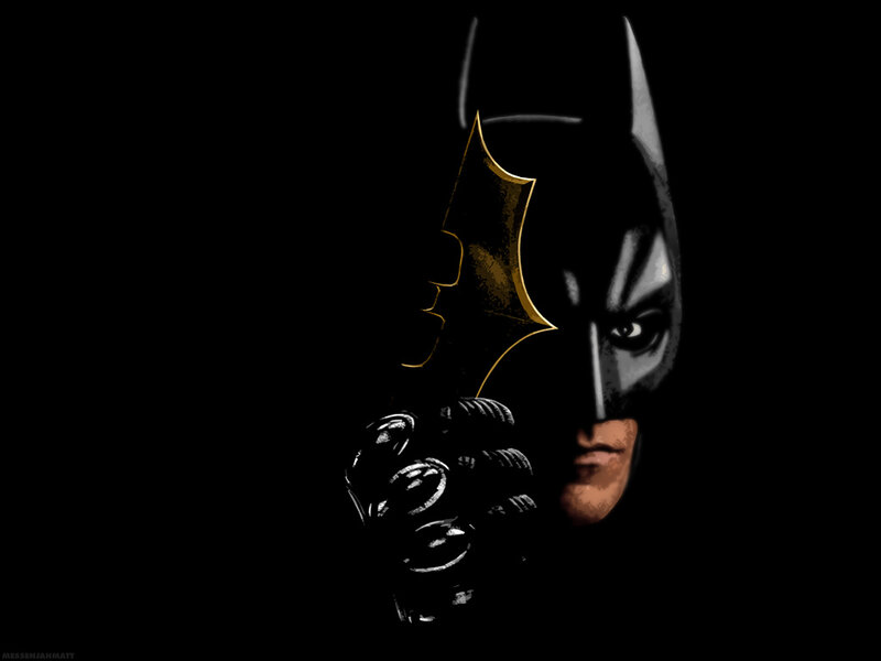 Batman character illustration