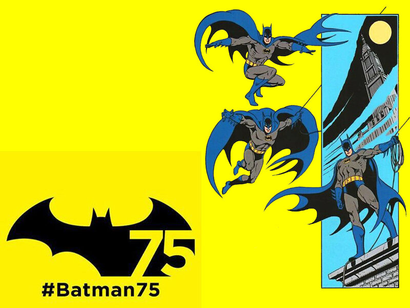 Batman Character Illustrations — Yellow