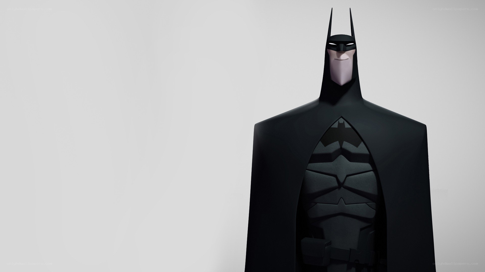 Batman character in black suit