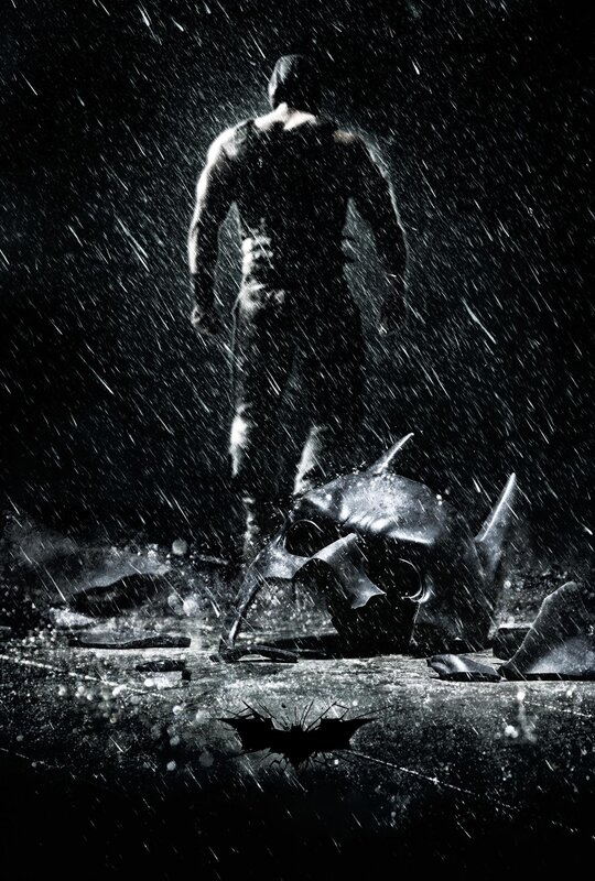 Batman Character in Rain