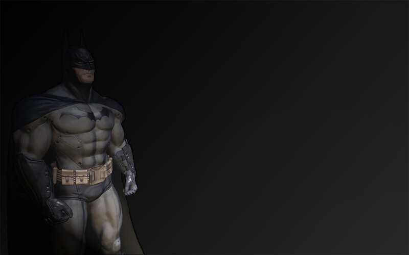 Batman Character Model — Black
