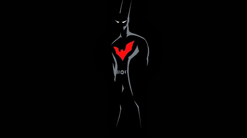 Batman Character Silhouette — Black