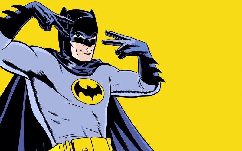 Batman Character — Yellow, Confident, Comic