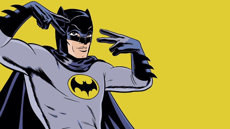 Batman Character — Yellow, Confident