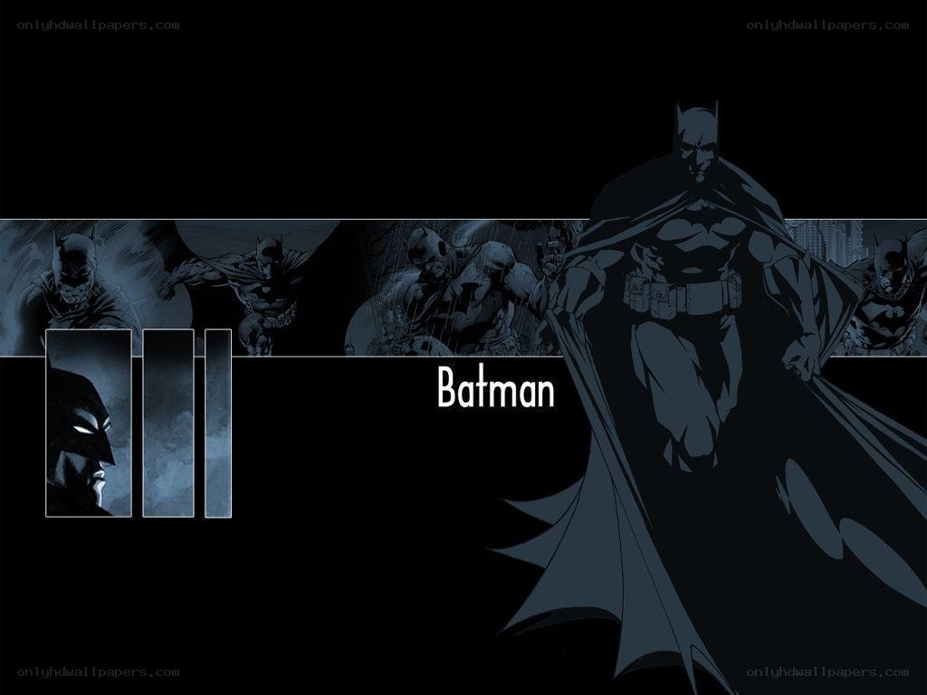 Batman comic art collage
