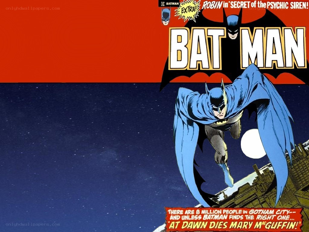 Batman comic book cover