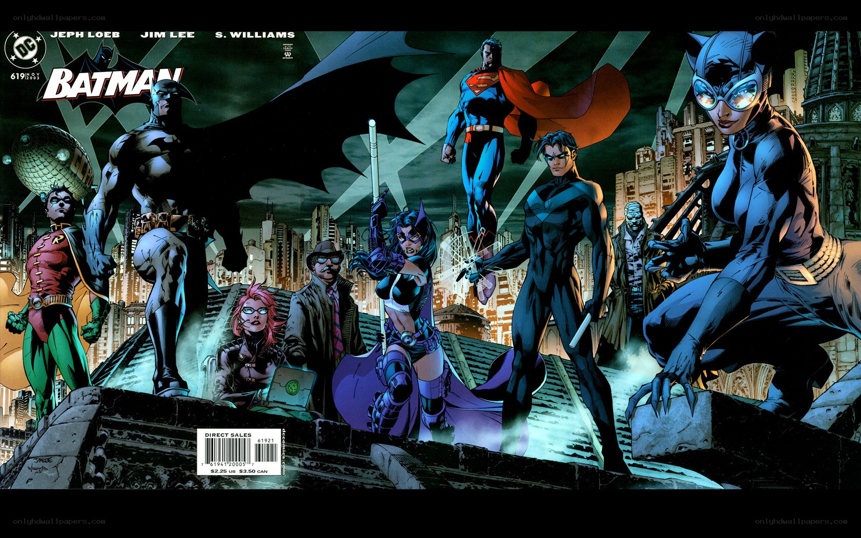 Batman comic book cover