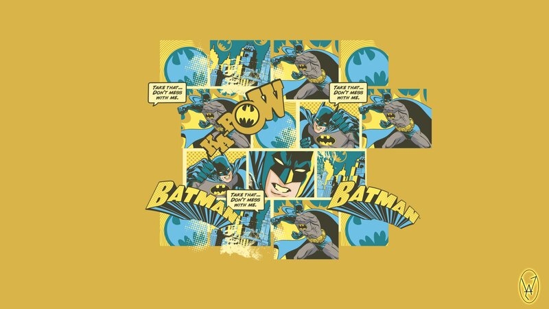 Batman Comic Panels