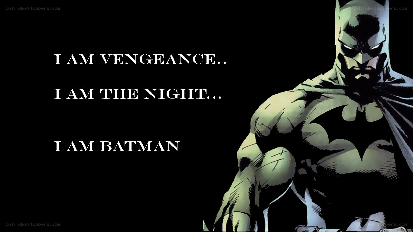 Batman declares his identity