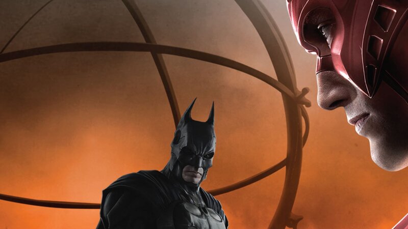 Batman Facing a Masked Figure