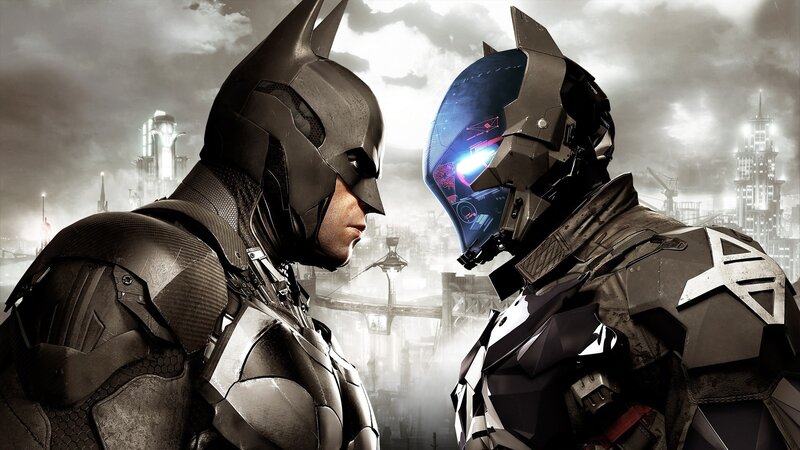 Batman Facing Villain