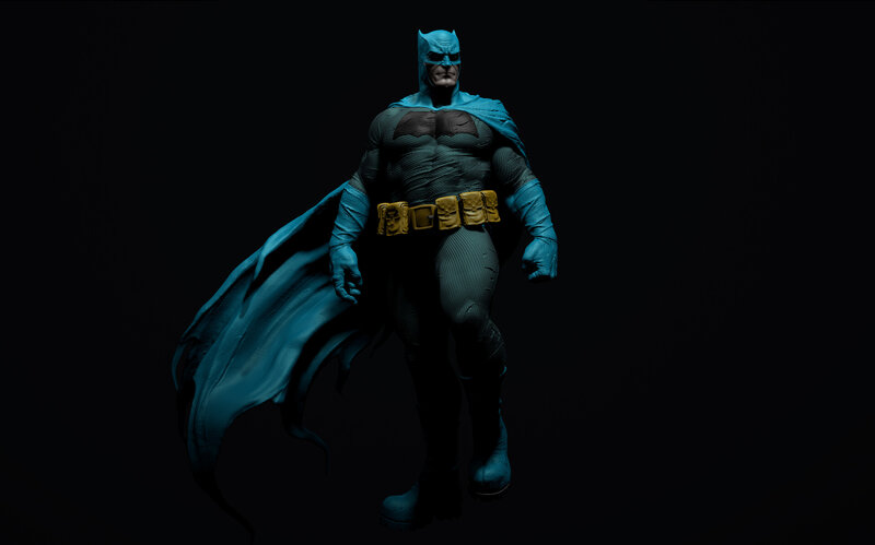 Batman Figure — Blue