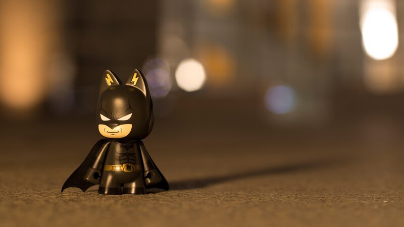 Batman Figurine on Ground