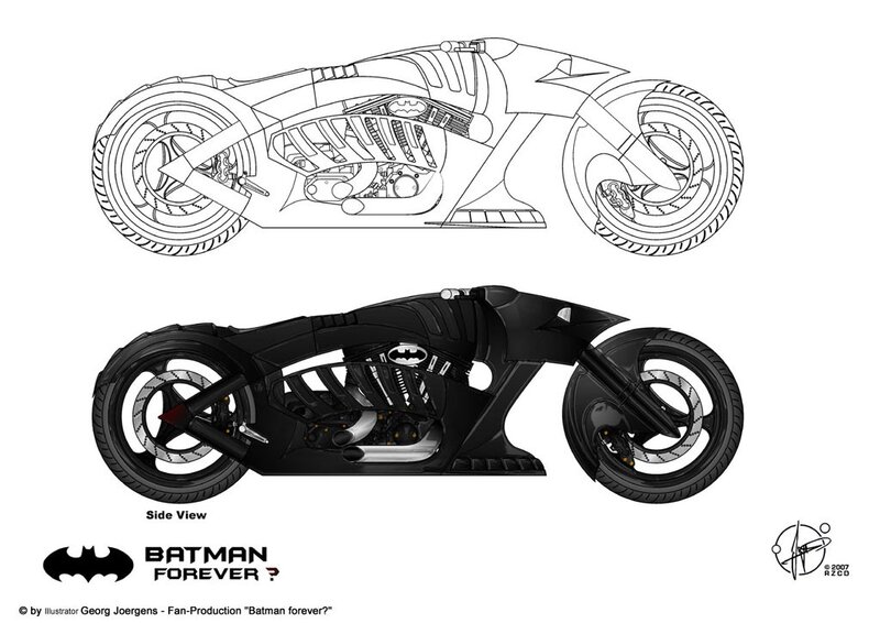 Batman Forever motorcycle concept