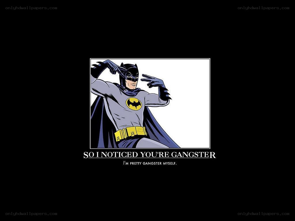 Batman gangster meme