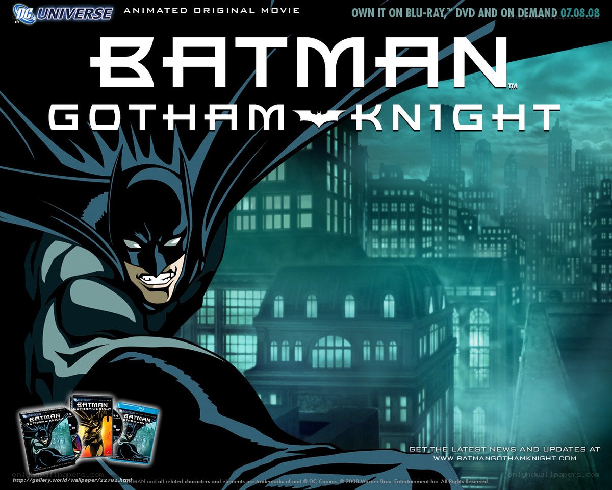 Batman Gotham Knight movie poster