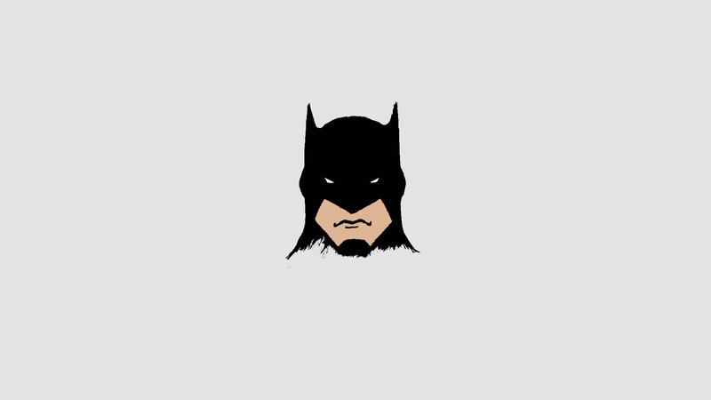Batman Head Silhouette