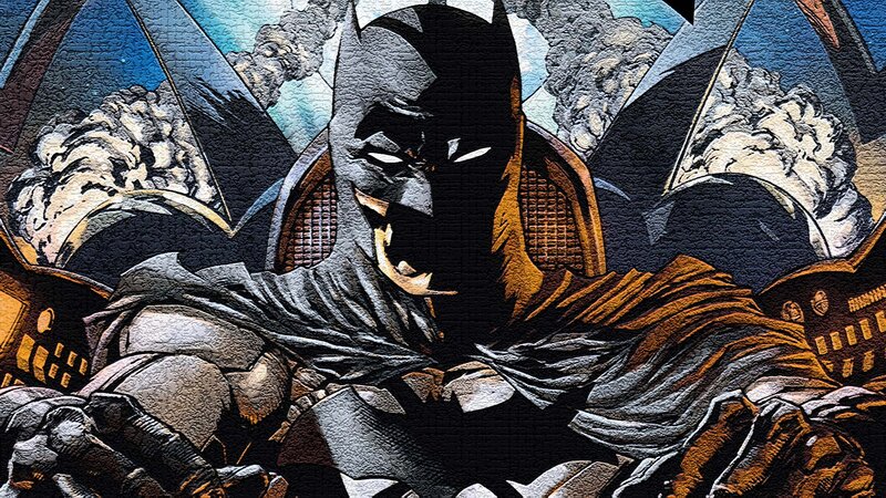 Batman in a Cityscape
